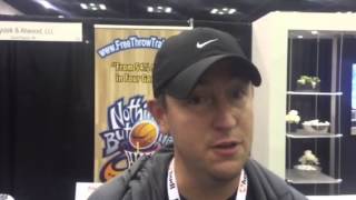 Coach Donnie Arey talks about the Free Throw Trainer at the