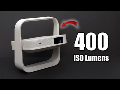 Máy chiếu XGIMI Elfin Flip 1080P 400 ISO Lumens với Chân Đứng Điều Chỉnh Tích Hợp, Netflix Bản Quyền