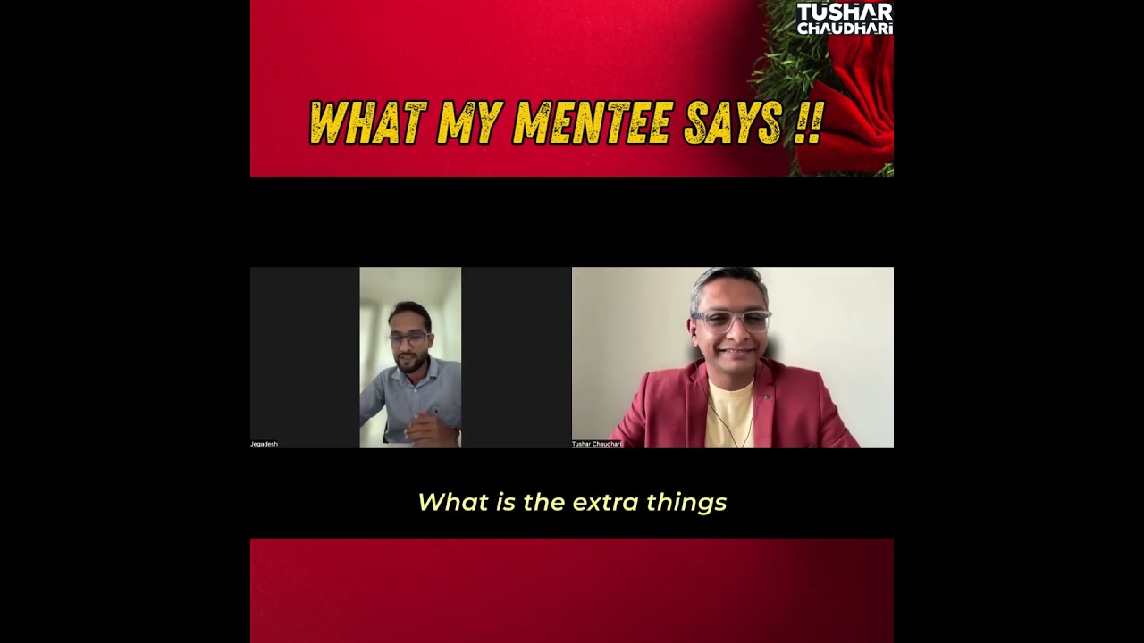 Jegadesh testimonial