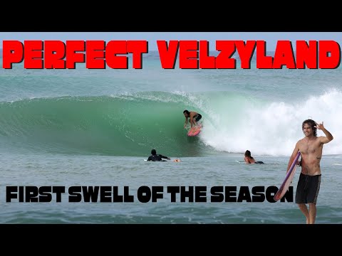FIRST MAJOR SWELL OF THE SEASON | Perfect V-Land