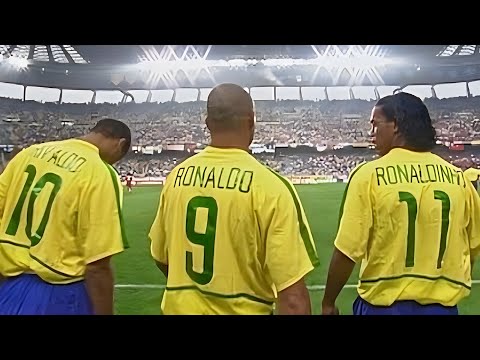 La triple R de Brasil | RONALDO, RONALDINHO, RIVALDO