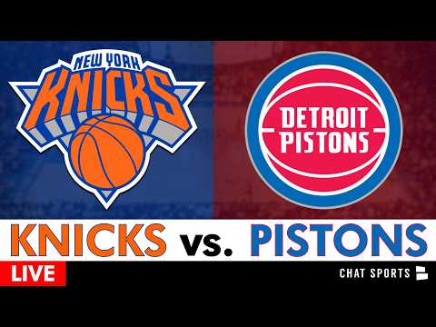 Knicks vs. Pistons Live Streaming Scoreboard, Play-By-Play, Highlights & Stats | NBA on Prime Stream