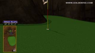 preview picture of video 'Golden Tee Great Shot on Monument Valley!'