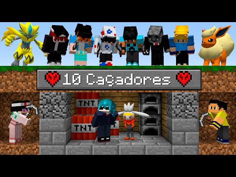 YURI vs 10 CAÇADORES - A VINGANÇA NO MINECRAFT PIXELMON