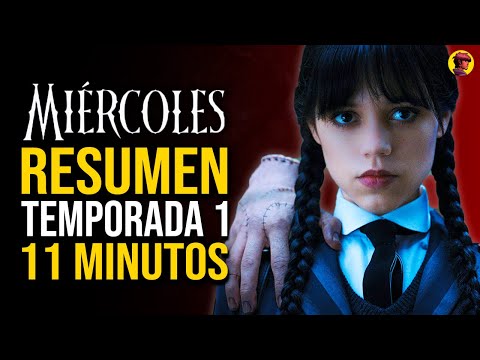 WEDNESDAY | RECAP: Season 1 in 11 minutes (MERLINA, WEDNESDAY)