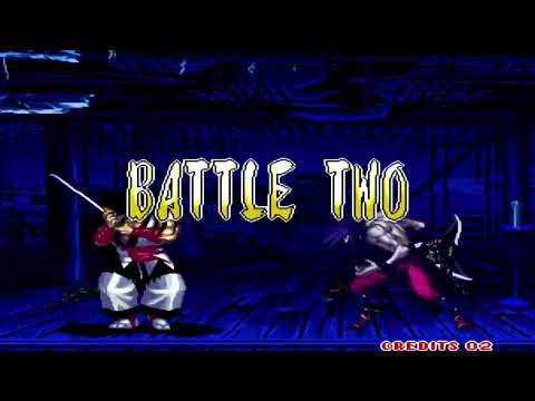 Samurai Shodown 3   Haohmaru vs Basara