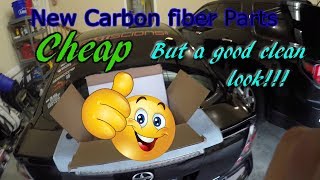 New Carbon fiber parts for the car!!!!!!!!!