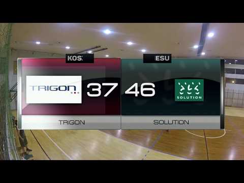 Trigon vs Solution - VII kolejka - I Liga Warszawa - Koszykarska Liga Biznesu