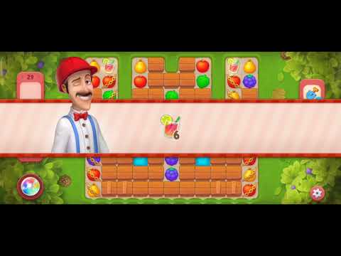 Gardenscapes Level 29 Walkthrough "No Boosters Used"