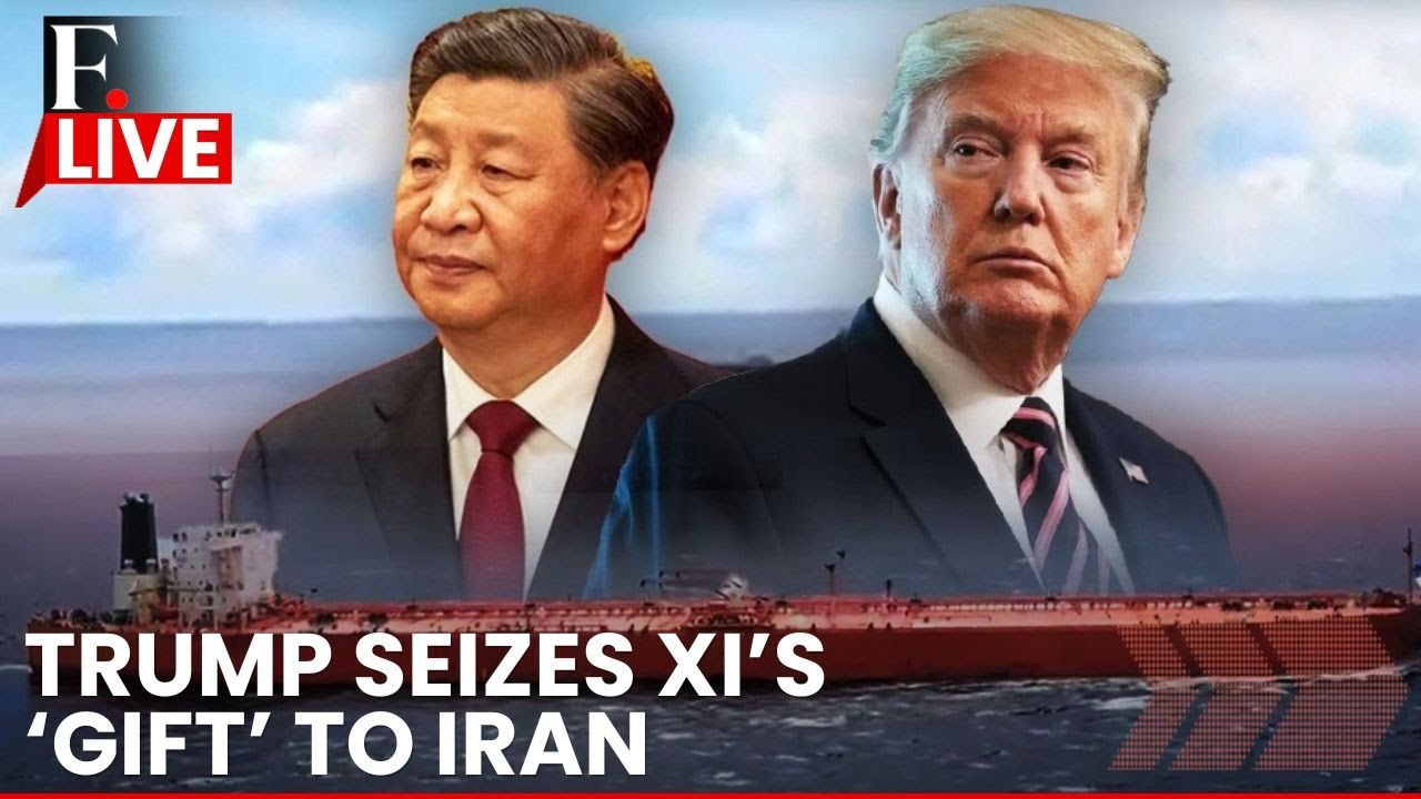LIVE: Trump Claims US Seized Ship Carrying China’s 'Gift' to Iran | US IRAN WAR