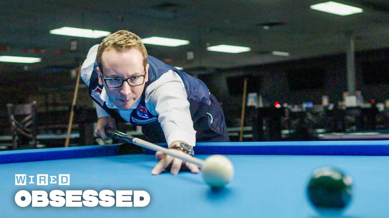 How This Guy Builds Mesmerizing Pool Trick Shots | Obsessed | WIRED