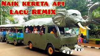 Download lagu NAIK KERETA API TUT TUT TUT | VERSI REMIX | Kereta odong-odong gajah mp3