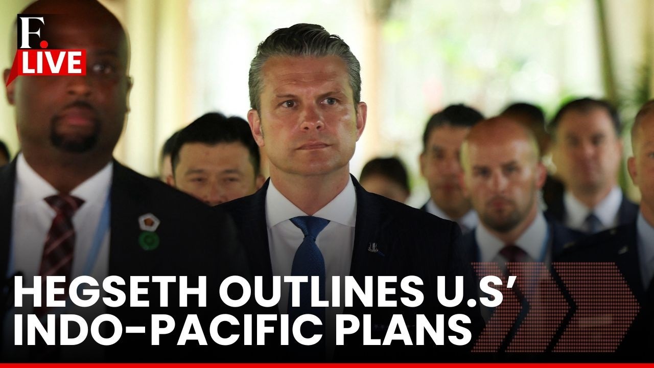 LIVE: Pete Hegseth Unveils America’s Indo-Pacific Strategy at Shangri-La Dialogue Security Summit