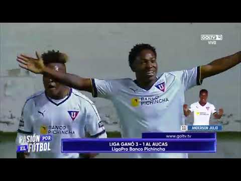 RESUMEN AUCAS VS LIGA 1-3 SEMIFINAL IDA