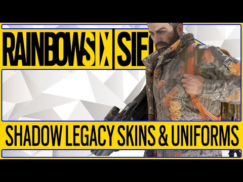 💥NEW💥 Seasonal Uniforms And Weapon Skins Operation Shadow Legacy Sam Fisher Rainbow 6 Siege