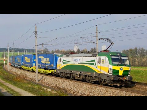 🇦🇹Bunter Bahnverkehr an der Passauer Bahn in  Katzbach bei Haiding mit Vectrons, Makros🔊 und mehr🇦🇹