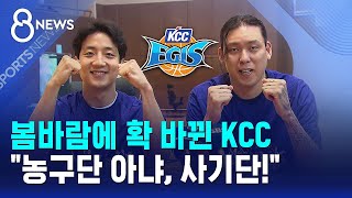 봄바람에 확 바뀐 KCC..농구단 아냐, 사기단! / SBS 8뉴스