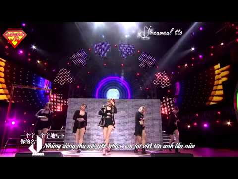 [KARA+VIETSUB][JYVN Team] 150411 Ji Yeon(T-ARA) - Never Ever[1분1초] @ YinYueTai V Chart Awards