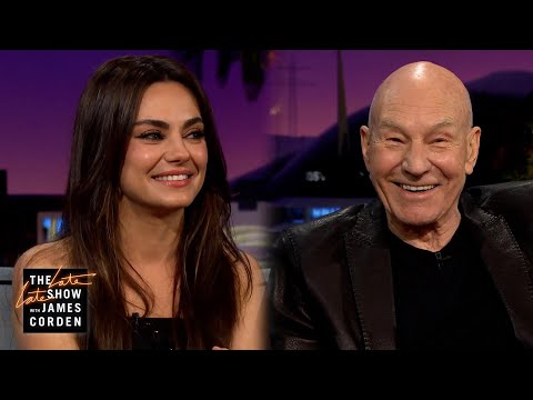 米拉-庫妮絲是帕特里克-斯圖爾特的超級粉絲 (Mila Kunis Is a Patrick Stewart Super Fan)