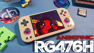 Anbernic RG476H First Look: A Premium 4:3 Android Handheld for $150