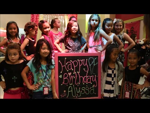 Alyssa Jade's 8th Birthday, Bold Girlz, Huntington Beach CA