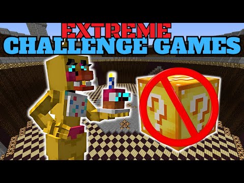 Minecraft: TOY CHICA EXTREME LUCKLY BLOCK CHALLENGE GAMES