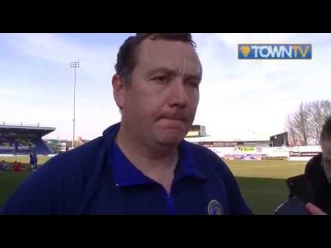 Micky Mellon post Mansfield Town away 14/15 - Town TV