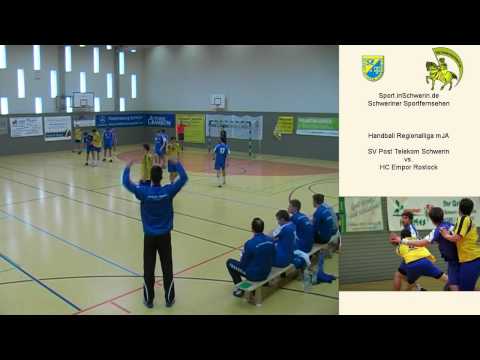 Handball Regionalliga mJA 21:21 (12:10) SV Post Schwerin vs. HC Empor Rostock
