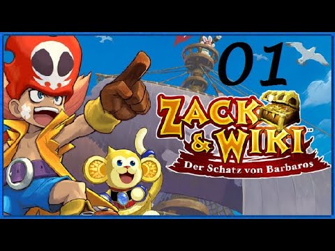 Let's Play Zack & Wiki - Der Schatz von Barbaros - [Blind] Part 01 - Schatzsuche