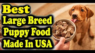 Best Large Breed Puppy Food Made In USA
