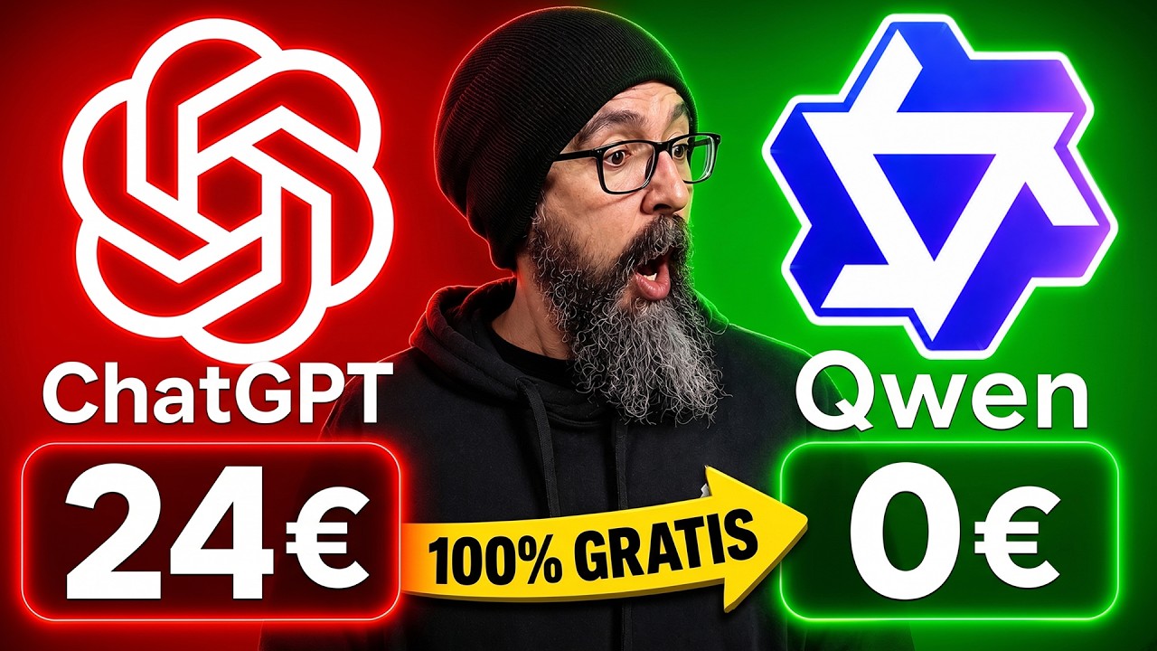 Adiós ChatGPT 👋 Esta IA CHINA te da TODO GRATIS + ILIMITADO 🔥 Tutorial Qwen AI