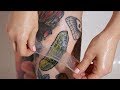 BEST TATTOO AFTERCARE || 4 steps - 2 minutes