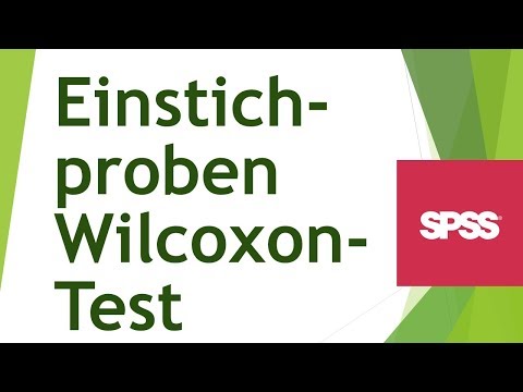 Einstichproben-Wilcoxon-Test in SPSS - Daten analysieren in SPSS (99)