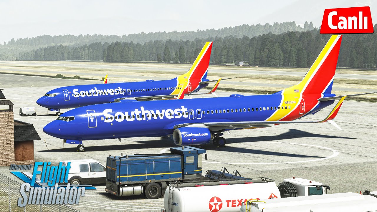 Boeing 737-800 ile Bizim Firma Southwest Uçuşları  - Microsoft Flight Simulator Beta #61