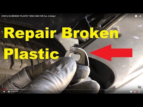 How to fix broken plastic once and for all 4 cheap