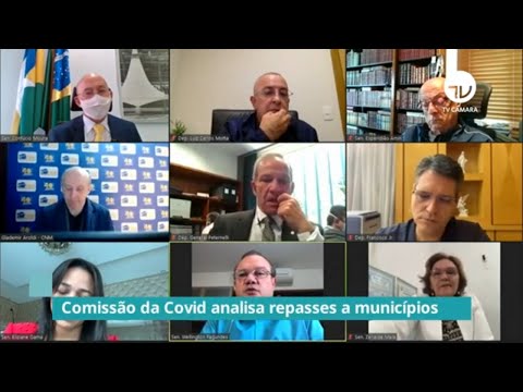 Comissão da Covid analisa repasses a municípios - 02/07/20