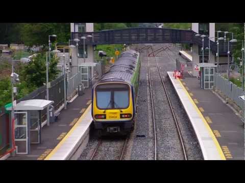 Irish Rail DMU number 29404 - Clonsilla, Westbound