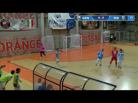 CDM Genova-Real Rieti 4-6 | 3a giornata Serie A futsal 19/20