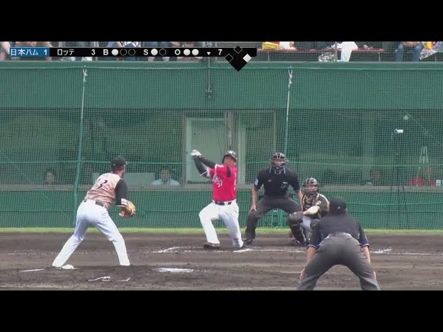 【ファーム】子鴎の主砲が習志野のファンにアーチを届ける!! マリーンズ・香月一 チームトップの12号2ランホームラン!! 2018/9/16 M-F(ファーム)