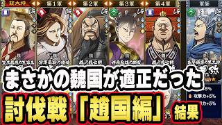 【魏国適正】まさかのまさかでした！討伐戦「趙国編」■キングダム乱