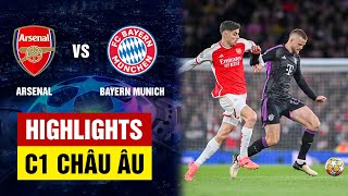 Highlights: Arsenal - Bayern Munich | Kịch tính đến phút cuối cùng, cột dọc cứu thua thót tim