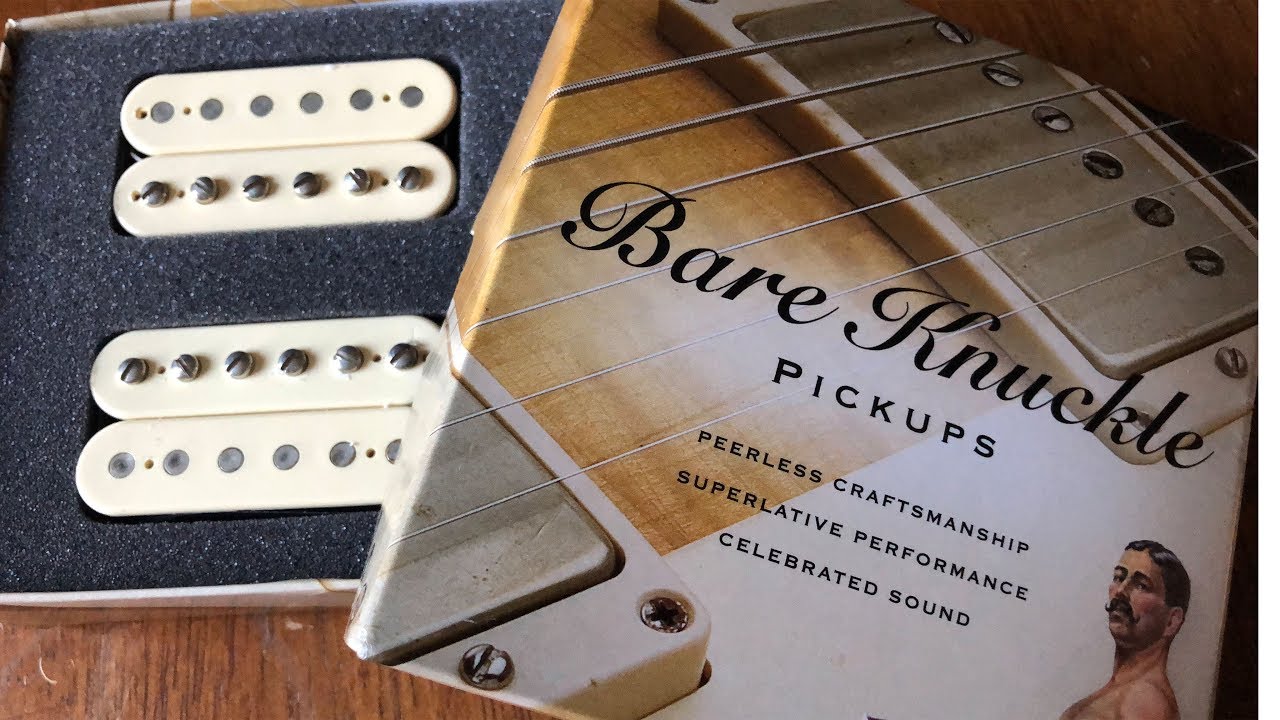 Bare Knuckle Pickups The Mule Humbuckers - YouTube