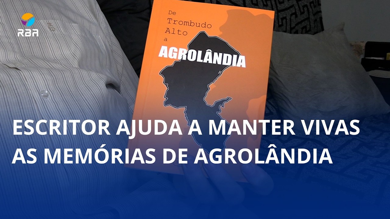Escritor ajuda a manter vivas as memórias de Agrolândia