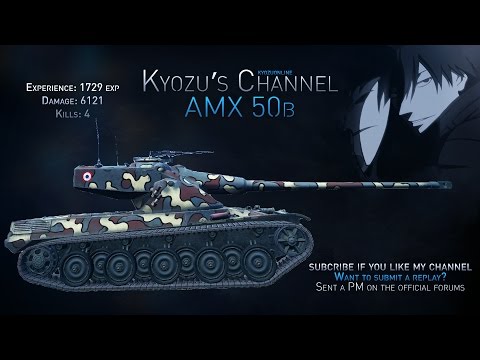 World of Tanks - AMX 50b - 1729 exp, High Caliber, 6k damage