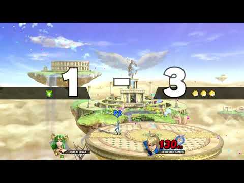 Super Smash Bros. Ultimate (Palutena Vs. Zero Suit Samus)