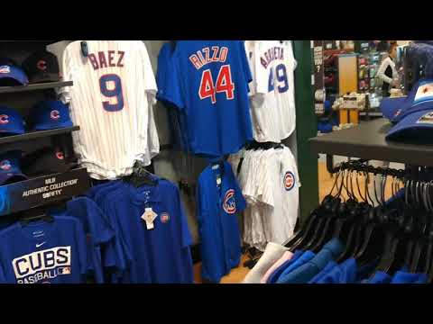 Something interesting at the cubs section at Dick's sporting goods