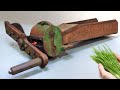 Odd Chaff Cutter Machine Restoration - From Flea Market to a Functioning Tool