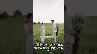「夢見心地」という曲のMVをAI駆使して作ってみた