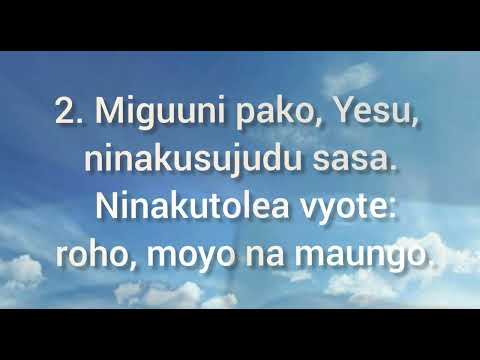 YESU Ninakutolea vyote@ASSEMBLEECHRETIENNEDEGOMA @parolesfrancaises. #lyrics #music #pourtoi 