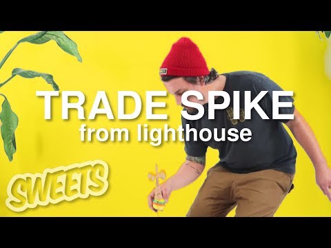 How to TRADE SPIKE from Lighthouse - Kendama Trick Tutorial - Sweets Kendamas